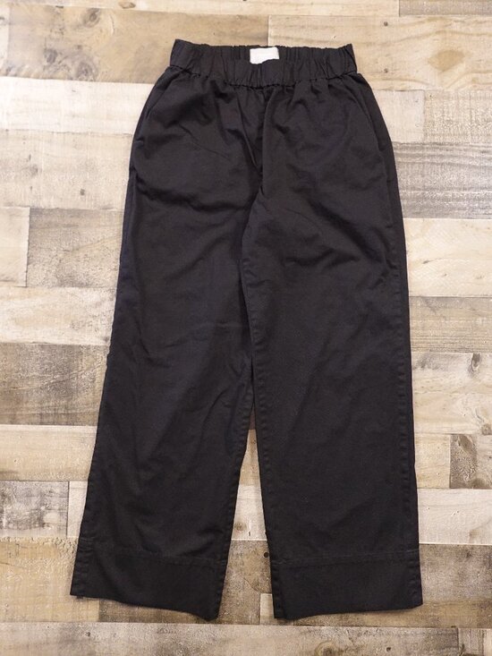 Everlane Pants - Everlane The Easy Pant Women’s 8 Black Organic Cotton Relaxed Fit